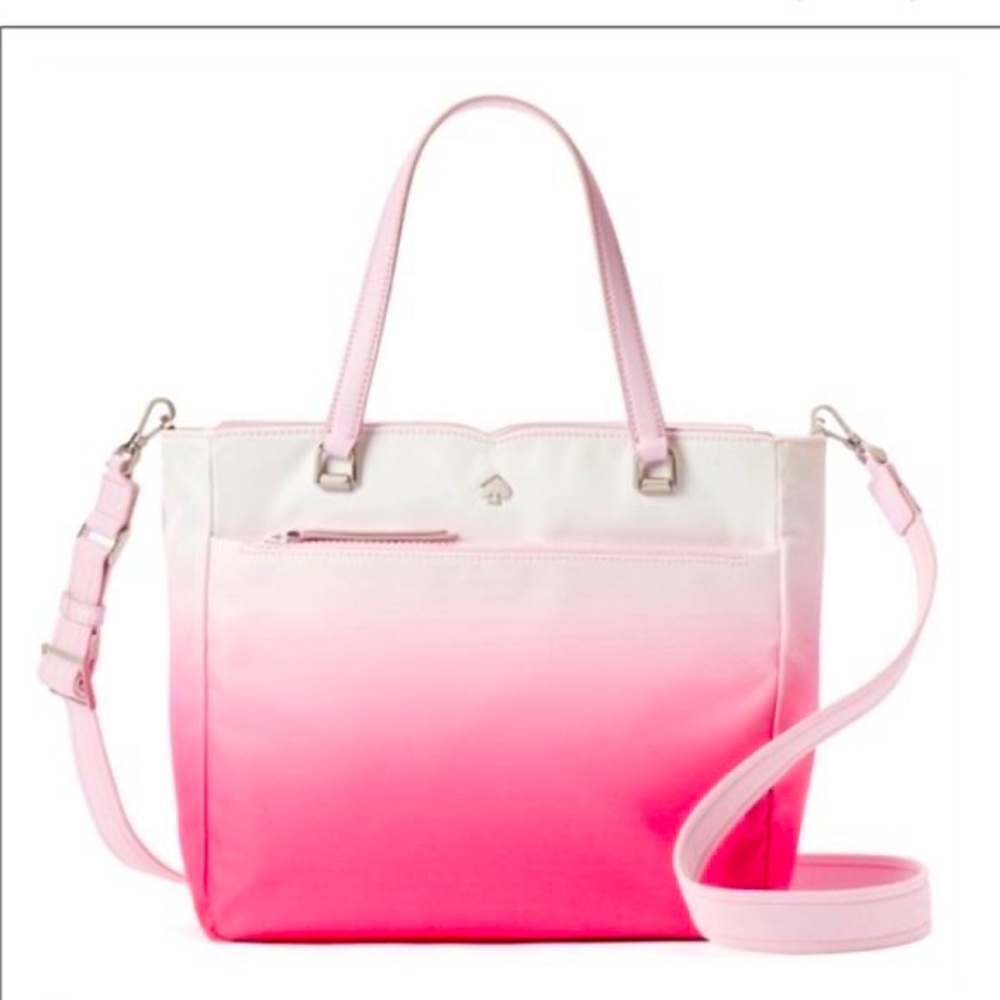 NWT Kate Spade Nylon Pink Ombré Purse